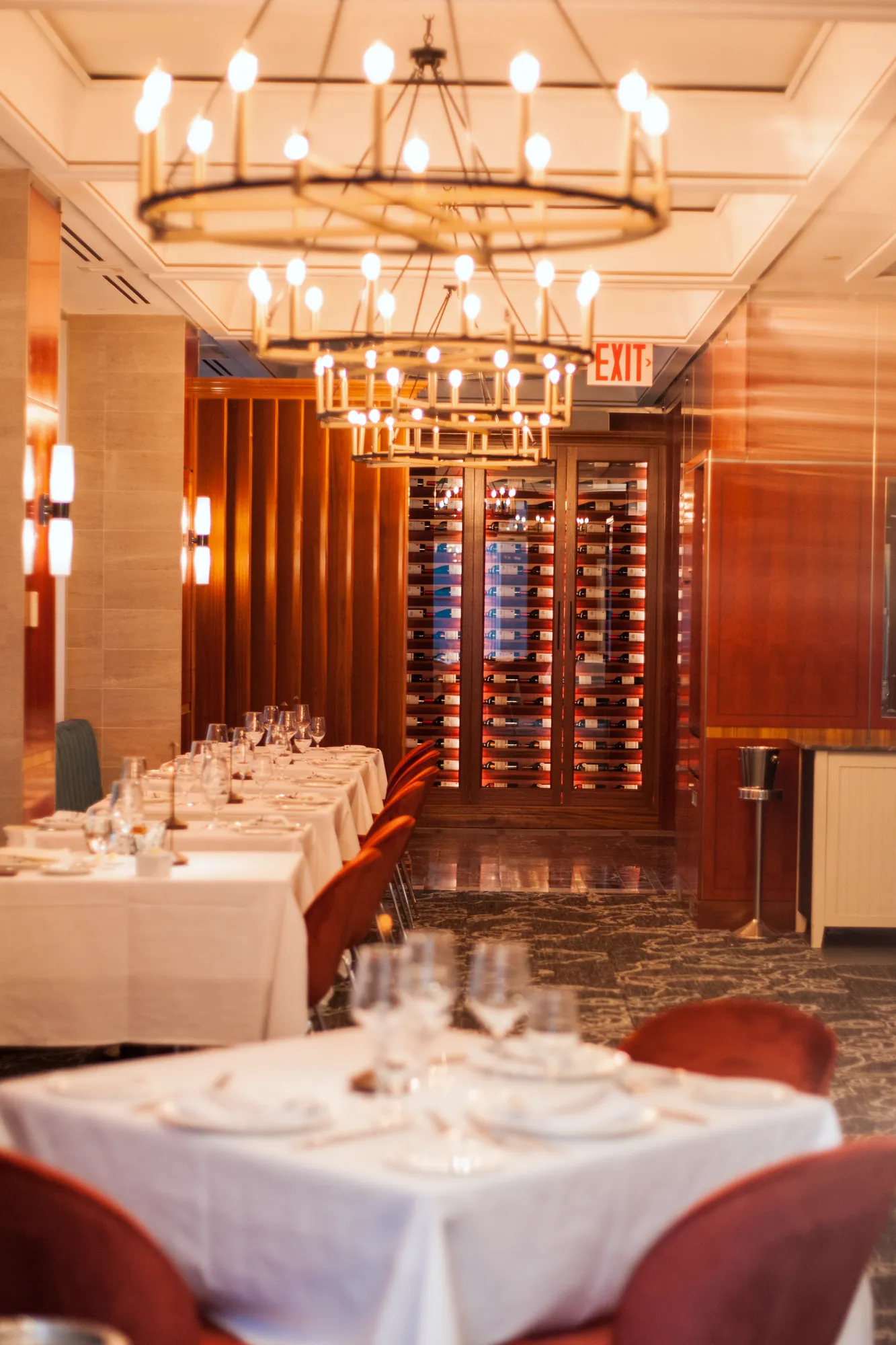 The private dining room at Duomo 51